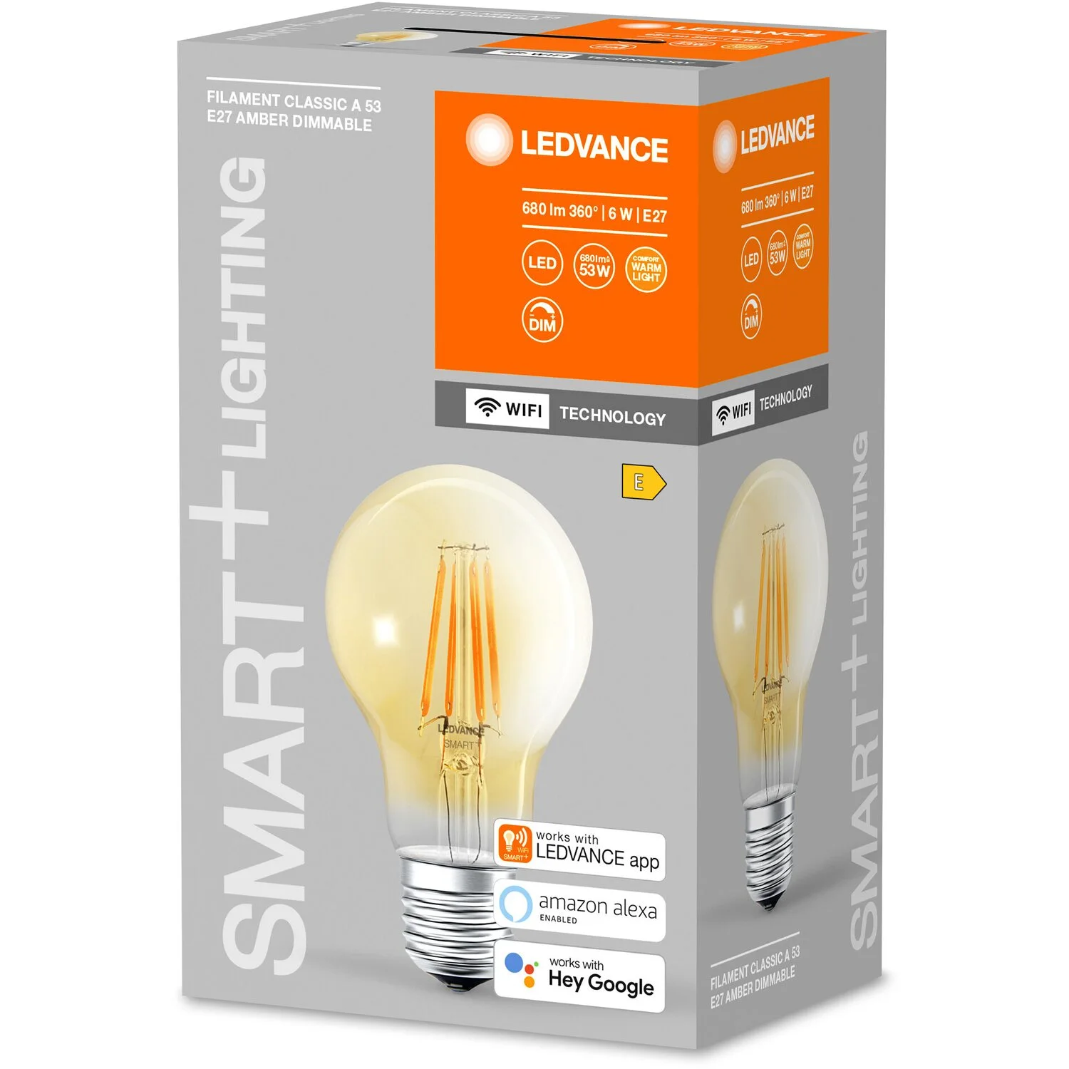Ledvance Smart+ LED-Leuchtmittel Filament Glühlampenform Gold Ø 6 Cm 4 Ledvance Smart+ LED-Leuchtmittel Filament Glühlampenform Gold Ø 6 Cm – Bild 4