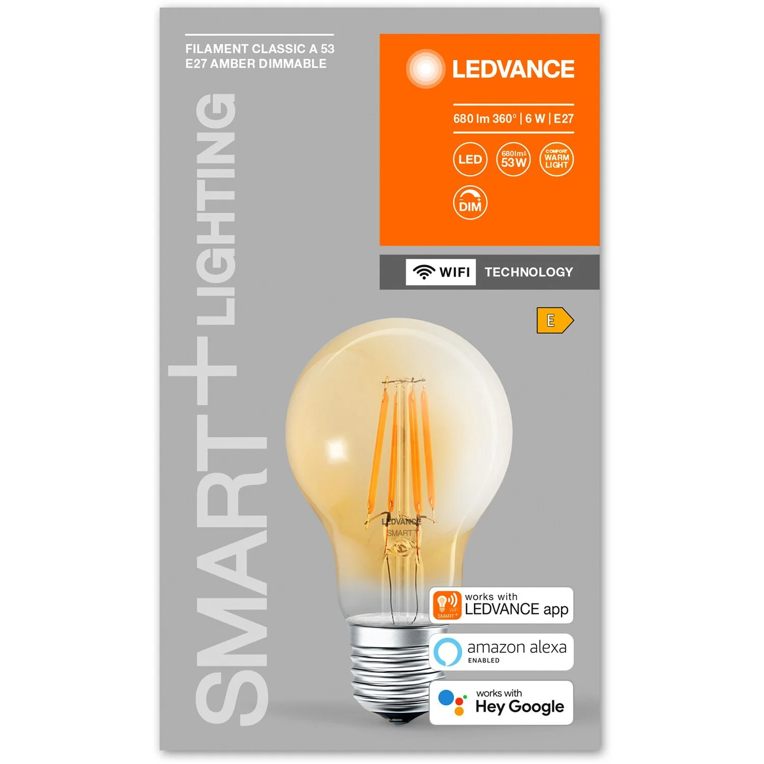 Ledvance Smart+ LED-Leuchtmittel Filament Glühlampenform Gold Ø 6 Cm 5 Ledvance Smart+ LED-Leuchtmittel Filament Glühlampenform Gold Ø 6 Cm – Bild 5
