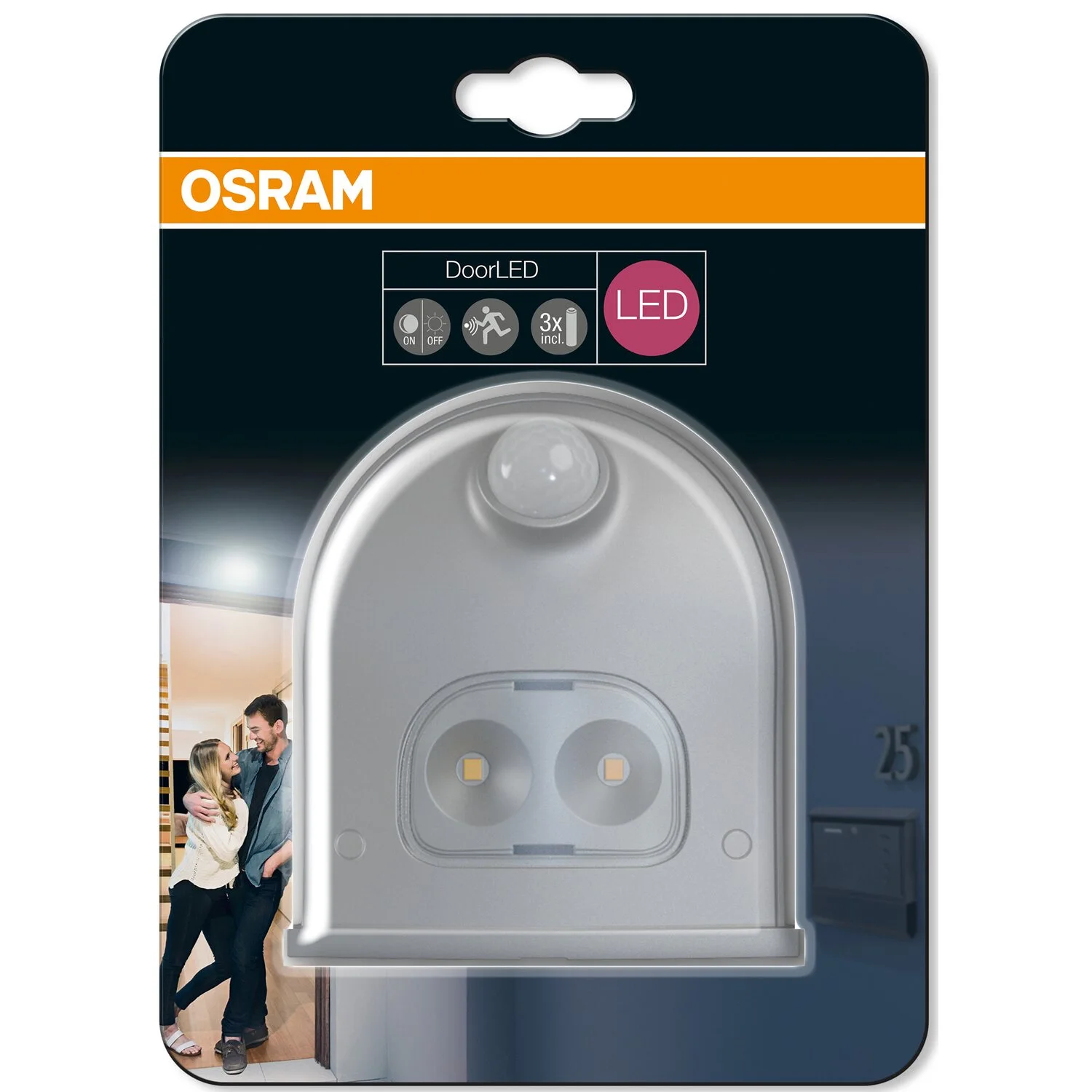 Ledvance LED-Sicherheits- Und Empfangslicht DoorLED Down Silver Kaltweiss Bewegu 9 Ledvance LED-Sicherheits- Und Empfangslicht DoorLED Down Silver Kaltweiss Bewegu – Bild 9