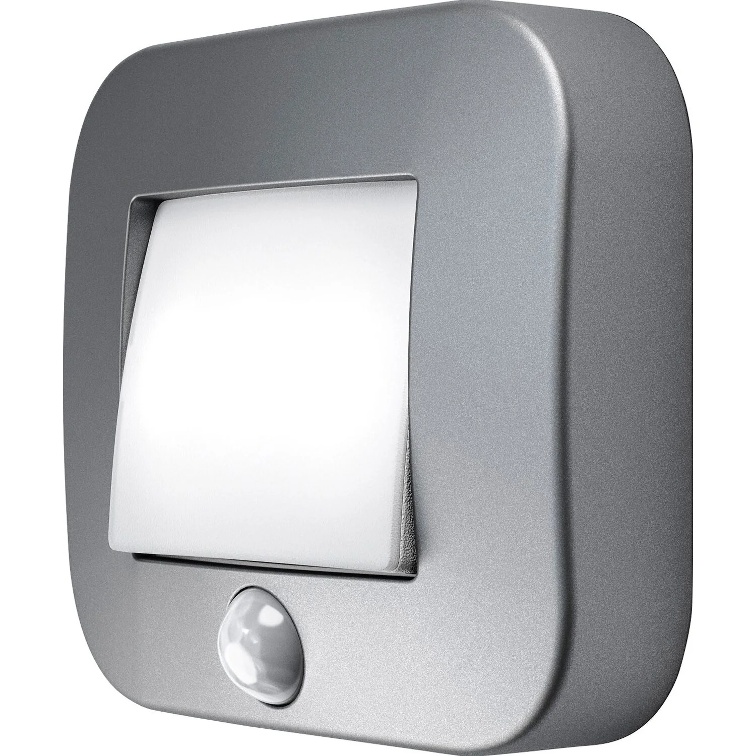 Ledvance LED-Nachtlicht Nightlux Hall Silver Kaltweiss Bewegungssensor Tag-Nacht 3 Ledvance LED-Nachtlicht Nightlux Hall Silver Kaltweiss Bewegungssensor Tag-Nacht – Bild 3
