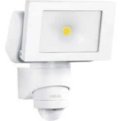 STEINEL LED-Strahler LS 150 Mit Bewegungsmelder Weiss
