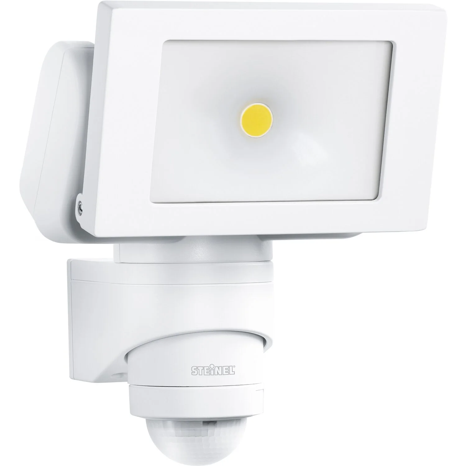STEINEL LED-Strahler LS 150 Mit Bewegungsmelder Weiss 1 STEINEL LED-Strahler LS 150 Mit Bewegungsmelder Weiss