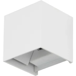 Telefunken LED Aussenleuchte Weiss -Lampen & Leuchten affär 280265 1