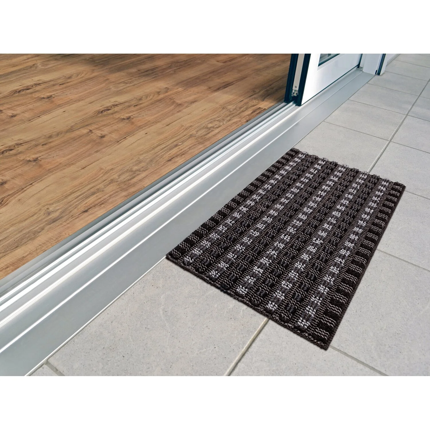 OBI Fussmatte Quadro Schwarz 40 X 60 Cm 5 OBI Fussmatte Quadro Schwarz 40 X 60 Cm – Bild 5