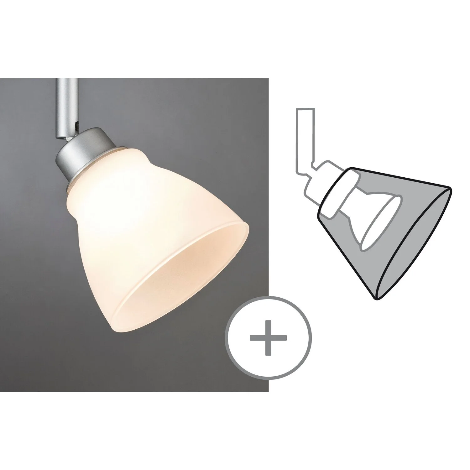 Paulmann Deko-Schirm DecoSystems Wolbi Max. 50 W 4 Paulmann Deko-Schirm DecoSystems Wolbi Max. 50 W – Bild 4