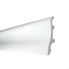 Praktikus System 13 Fussleiste Weiss 50 Mm X 22 Mm Länge 2'500 Mm