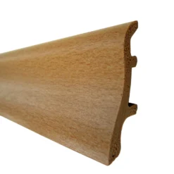Praktikus System 13 Fussleiste Eiche Dunkel 50 Mm X 22 Mm Länge 2'500 Mm