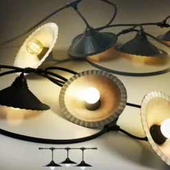 Easy Connect Dekorative Lichterkette Metallschale