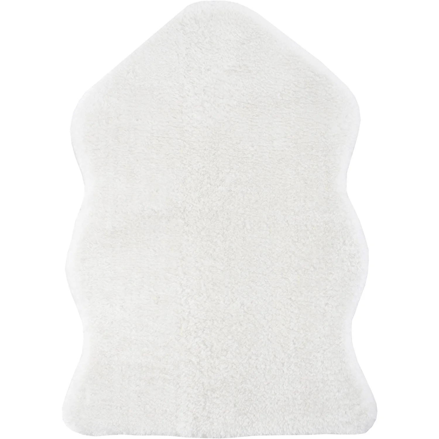 Teppich Lambskin Schaffelloptik Weiss Ca. 55 X 80 Cm 2 Teppich Lambskin Schaffelloptik Weiss Ca. 55 X 80 Cm – Bild 2