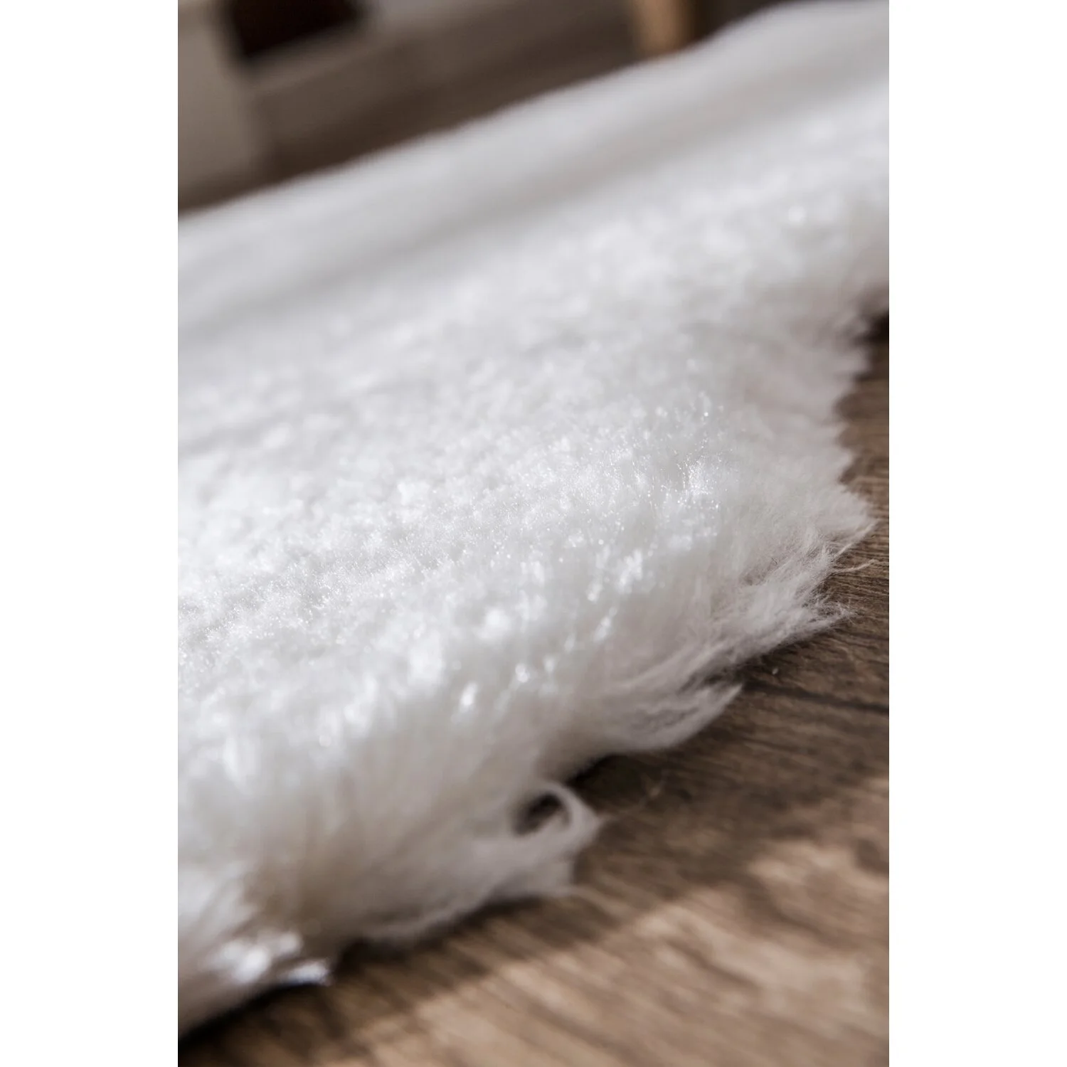 Teppich Lambskin Schaffelloptik Weiss Ca. 55 X 80 Cm 4 Teppich Lambskin Schaffelloptik Weiss Ca. 55 X 80 Cm – Bild 4