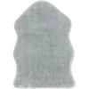 Teppich Lambskin Grau 55 X 80 Cm