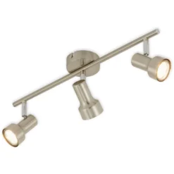 Briloner LED Deckenleuchte Matt-nickel 3 X LED / GU10 / 3 W -Lampen & Leuchten affär 355777 2
