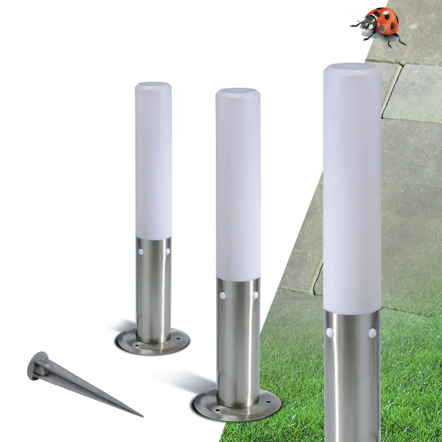 Easy Connect Set Mit 3 Wegleuchten LED 5 W 3 Easy Connect Set Mit 3 Wegleuchten LED 5 W – Bild 3