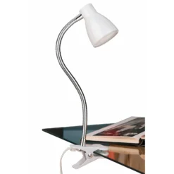 Briloner LED-Klemmleuchte Grip Weiss