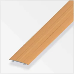 Alfer Übergangs-Profil Selbstklebend Aluminium Buche 0,25 X 3,7 X 100 Cm