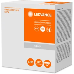 Ledvance LED-Feuchtraumleuchte Submarine Kaltweiss 2x8W 1400lm 65,1cm -Lampen & Leuchten affär 380263 10