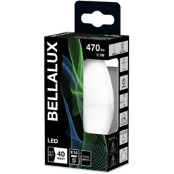 Bellalux LED-Leuchtmittel Kerzenform E14 Kaltweiss 40W 470lm -Lampen & Leuchten affär 389564 3