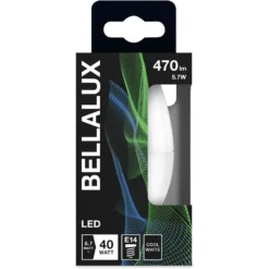Bellalux LED-Leuchtmittel Kerzenform E14 Kaltweiss 40W 470lm -Lampen & Leuchten affär 389564 4