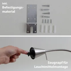 Brilo LED-Bettleuchte Matt-NickelGU10 / 4 W -Lampen & Leuchten affär 392013 7