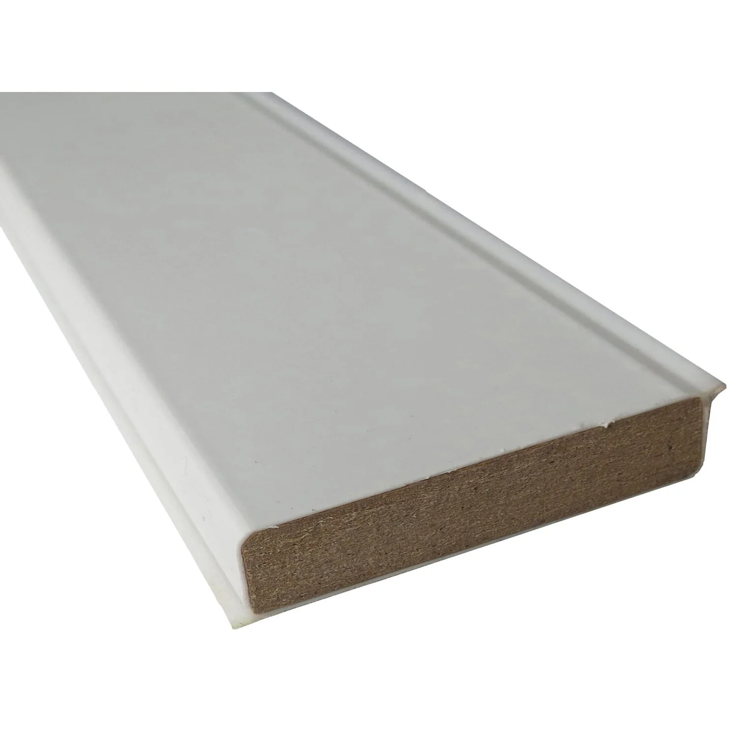 Praktikus Sockelleiste Cubu Weiss Mit Dichtlippe 60 X 13 Mm / Länge 2,5 M 2 Praktikus Sockelleiste Cubu Weiss Mit Dichtlippe 60 X 13 Mm / Länge 2,5 M – Bild 2