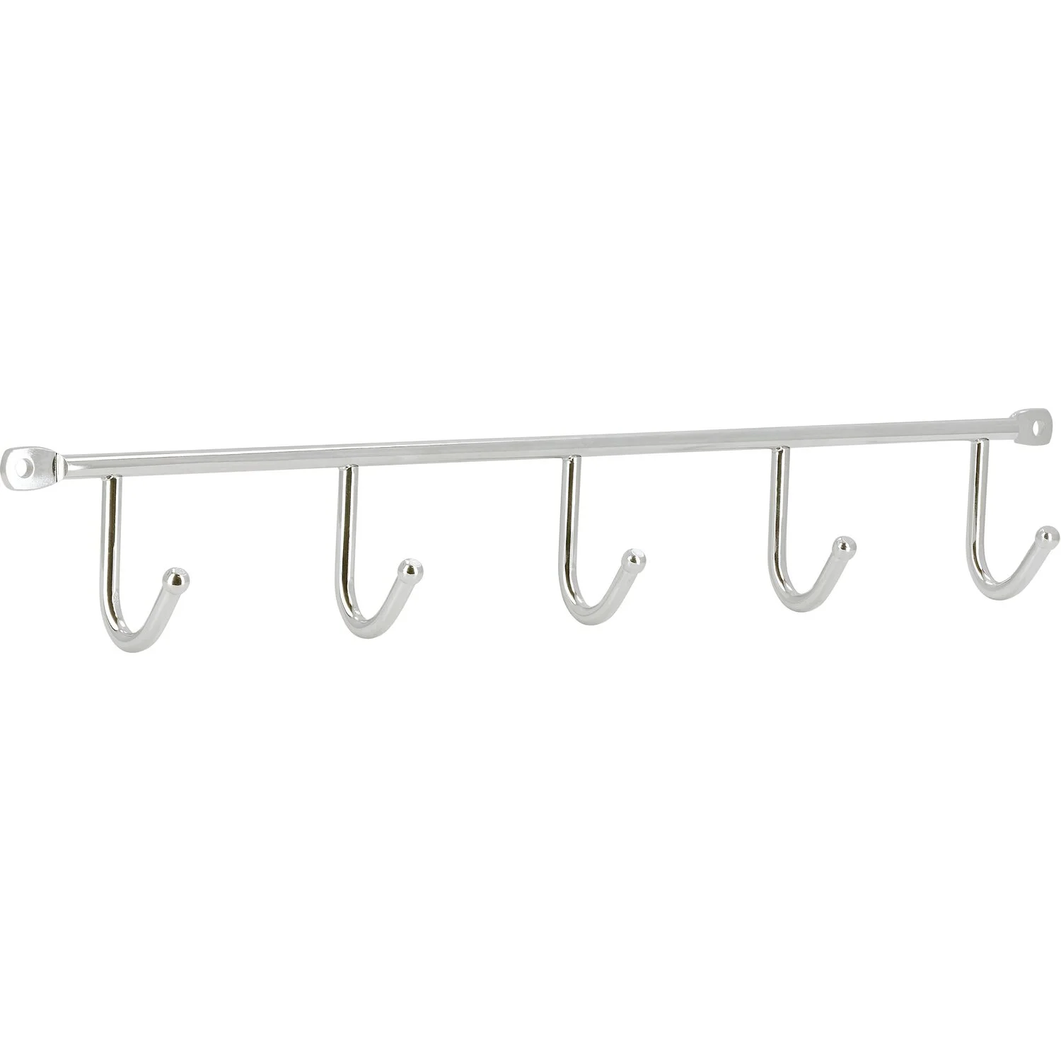 Siro Hakenleiste Metall Chrom Glänzend Lochabstand 339 Mm 2 Siro Hakenleiste Metall Chrom Glänzend Lochabstand 339 Mm – Bild 2