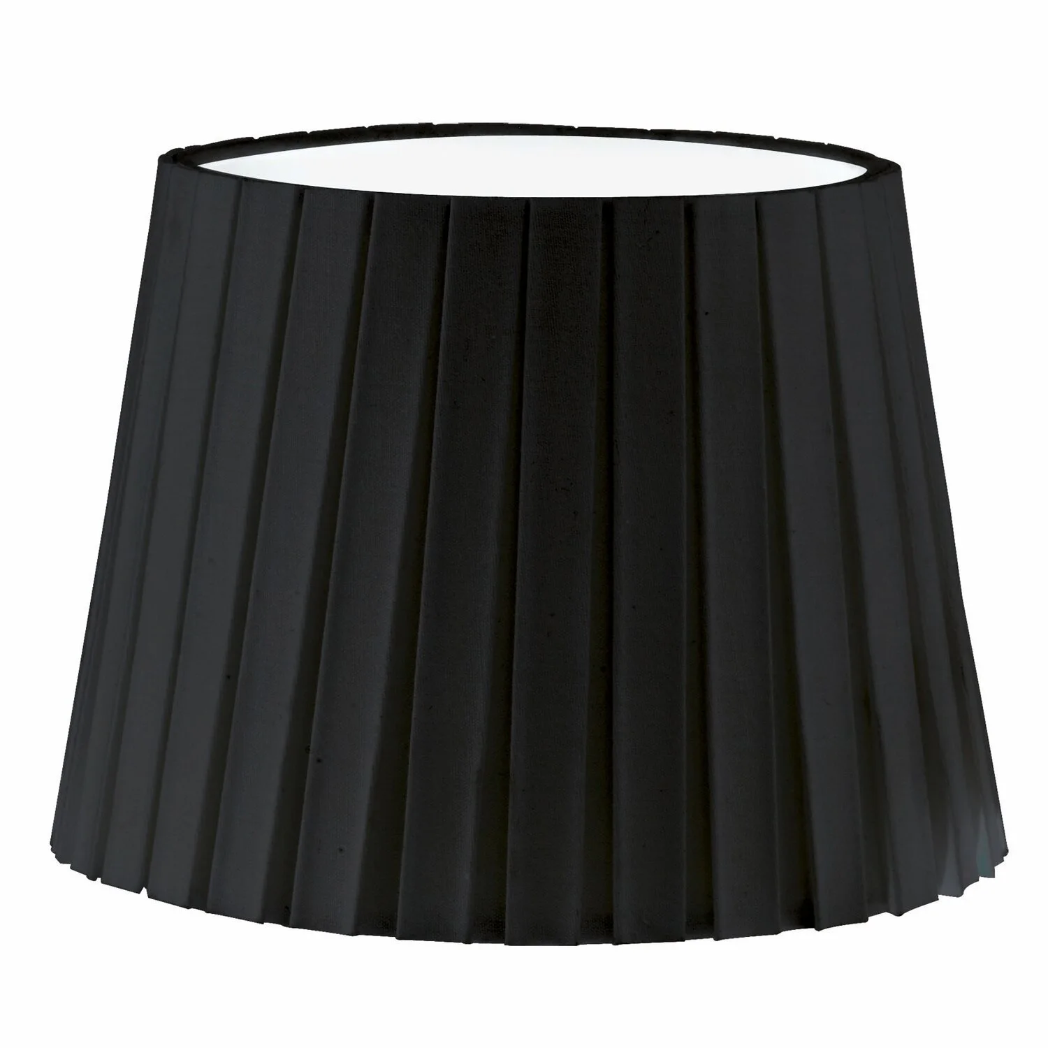 EGLO Lampenschirm Vintage Plissee Schwarz Ø 24,5 Cm 1 EGLO Lampenschirm Vintage Plissee Schwarz Ø 24,5 Cm