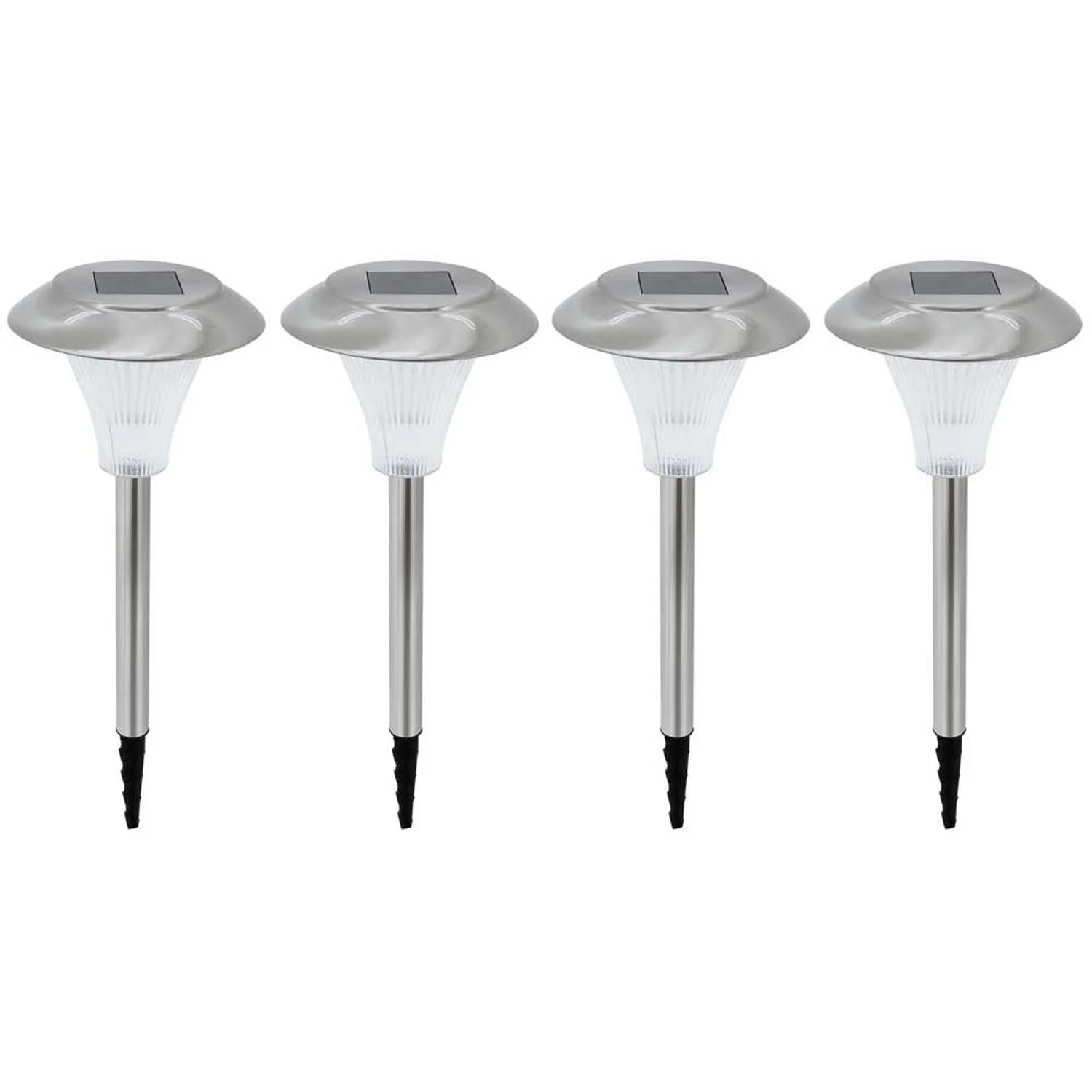 Eglo LED-Solarleuchte Edelstahl 4 Stk. 1 Eglo LED-Solarleuchte Edelstahl 4 Stk.