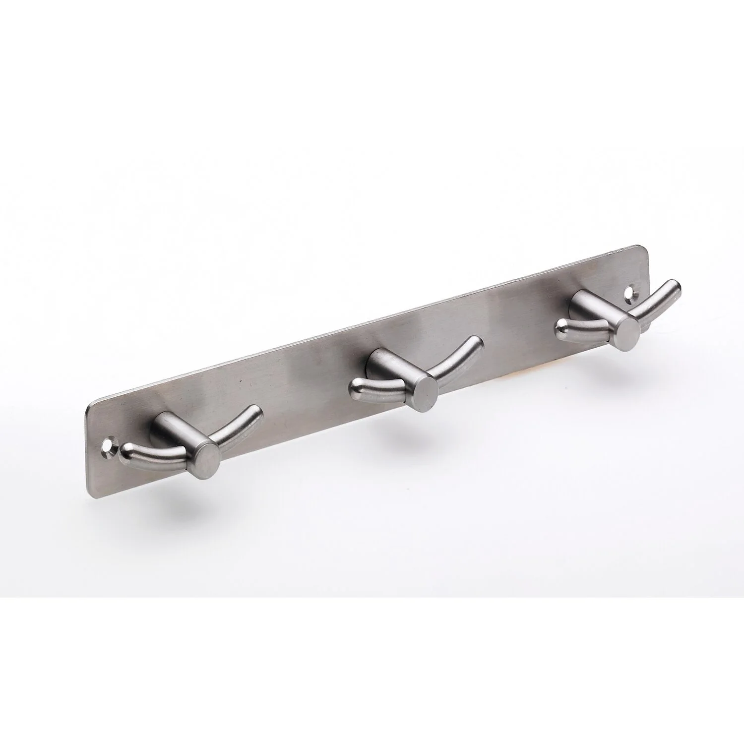 Hettich Edelstahlgarderobe 3 Haken 270 X 34 Mm 2 Hettich Edelstahlgarderobe 3 Haken 270 X 34 Mm – Bild 2