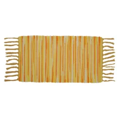 Baumwoll-Läufer Alabama Gelb 60 X 120 Cm