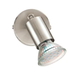 Eglo LED-Wandleuchte Buzz Nickel Matt