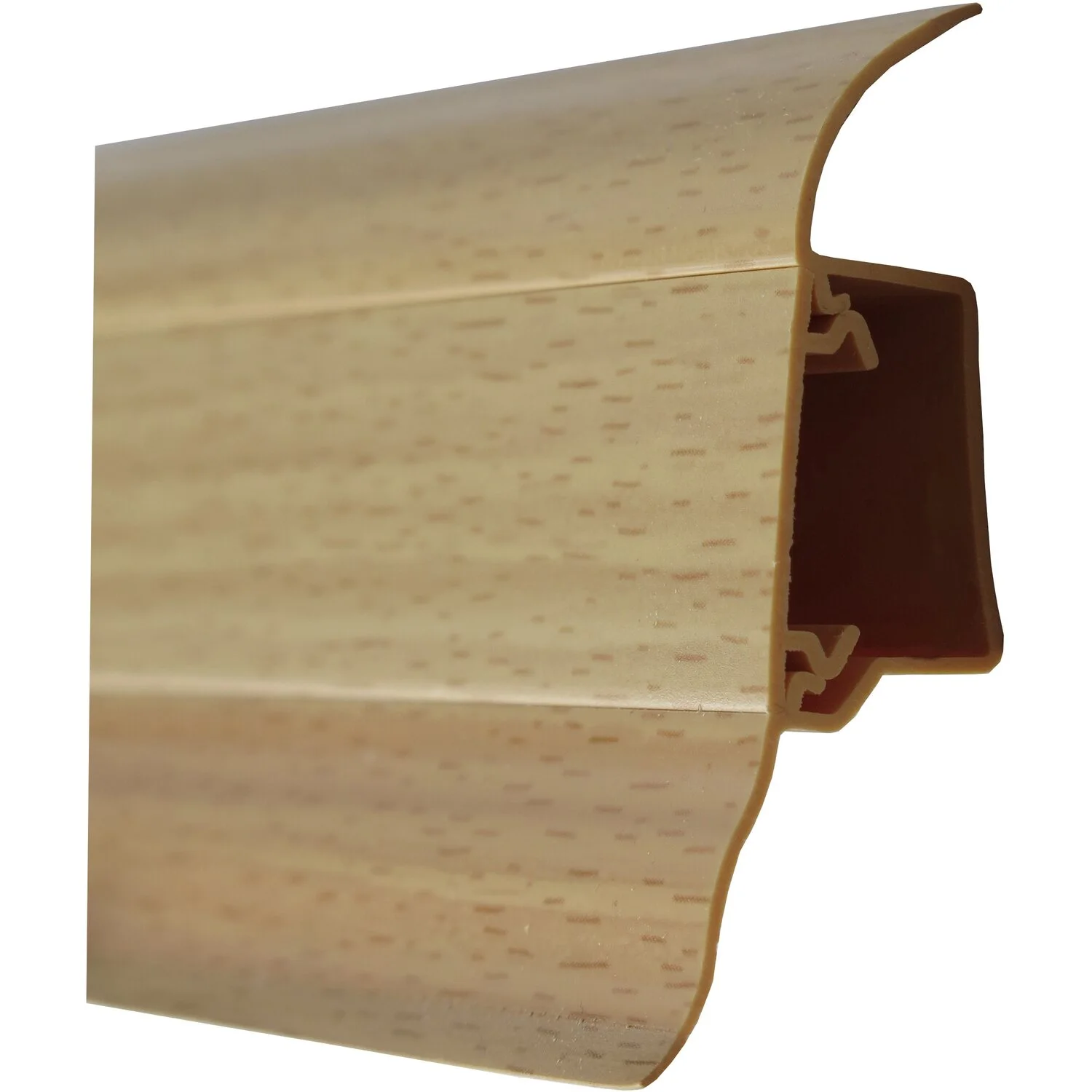 Praktikus Sockelleiste System 5 Buche Gelb 50 Mm X 19 Mm Länge 2'500 Mm 2 Praktikus Sockelleiste System 5 Buche Gelb 50 Mm X 19 Mm Länge 2'500 Mm – Bild 2