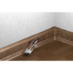 Praktikus Sockelleiste System 5 Nussbaum Valencia 50 Mm X 19 Mm Länge 2'500 Mm -Lampen & Leuchten affär 460490 2