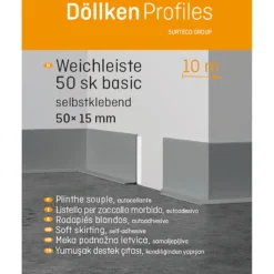 Praktikus Knickwinkel Eiche Rustikal Selbstklebend 48 Mm X 13 Mm Länge 10'000 Mm -Lampen & Leuchten affär 460705 2 1