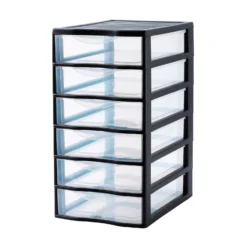 Rotho Schubladentower Orgamix 6 Schübe