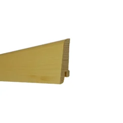 Praktikus Sockelleiste Modern Ahorn Furniert 60 Mm