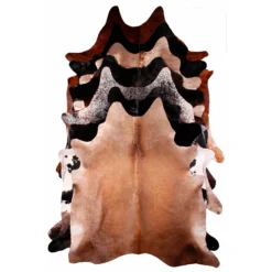 Rinderfell Farblich Sortiert Ca. 2 - 3 M² / 1 Stk. -Lampen & Leuchten affär 483395 1