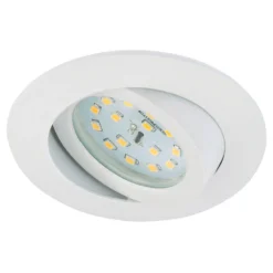Briloner LED Einbauleuchte Weiss 1 X LED-Modul 5,5 W -Lampen & Leuchten affär 487322 1