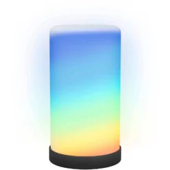 Eglo LED-Tischleuchte RGBIC Schwarz-Weiss 780 Lm