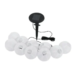 Eglo LED-Solar-Lichterkette Mit 10 Kugeln 4,3 M