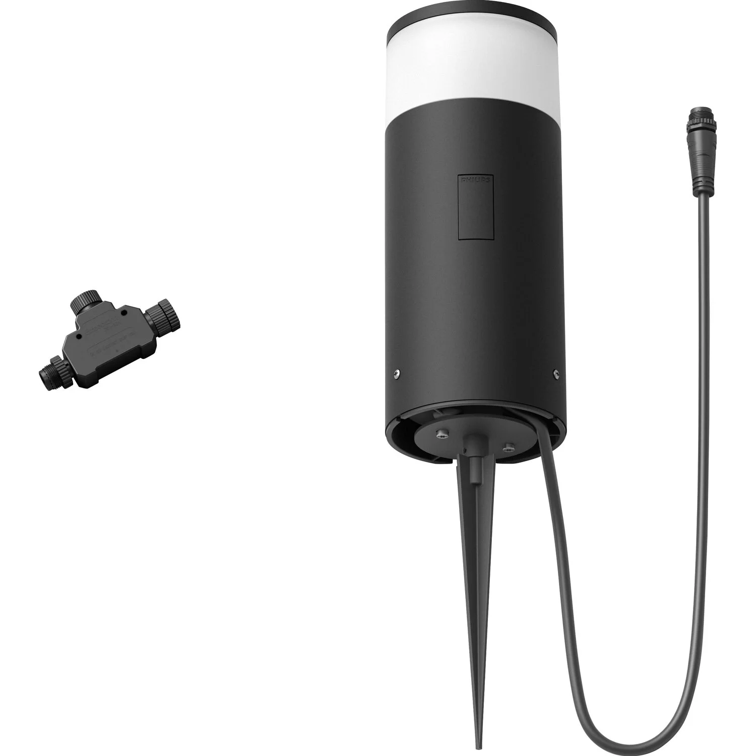 Philips Hue LED-Sockelleuchte Erweiterung White & Color Ambiance Calla Schwarz 2 Philips Hue LED-Sockelleuchte Erweiterung White & Color Ambiance Calla Schwarz – Bild 2