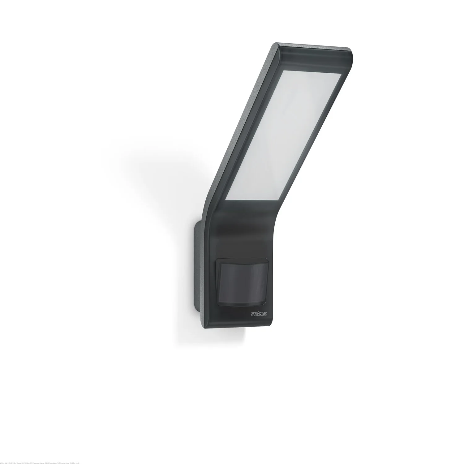 Steinel Sensor-LED-Strahler XLED Slim Anthrazit 1 Steinel Sensor-LED-Strahler XLED Slim Anthrazit