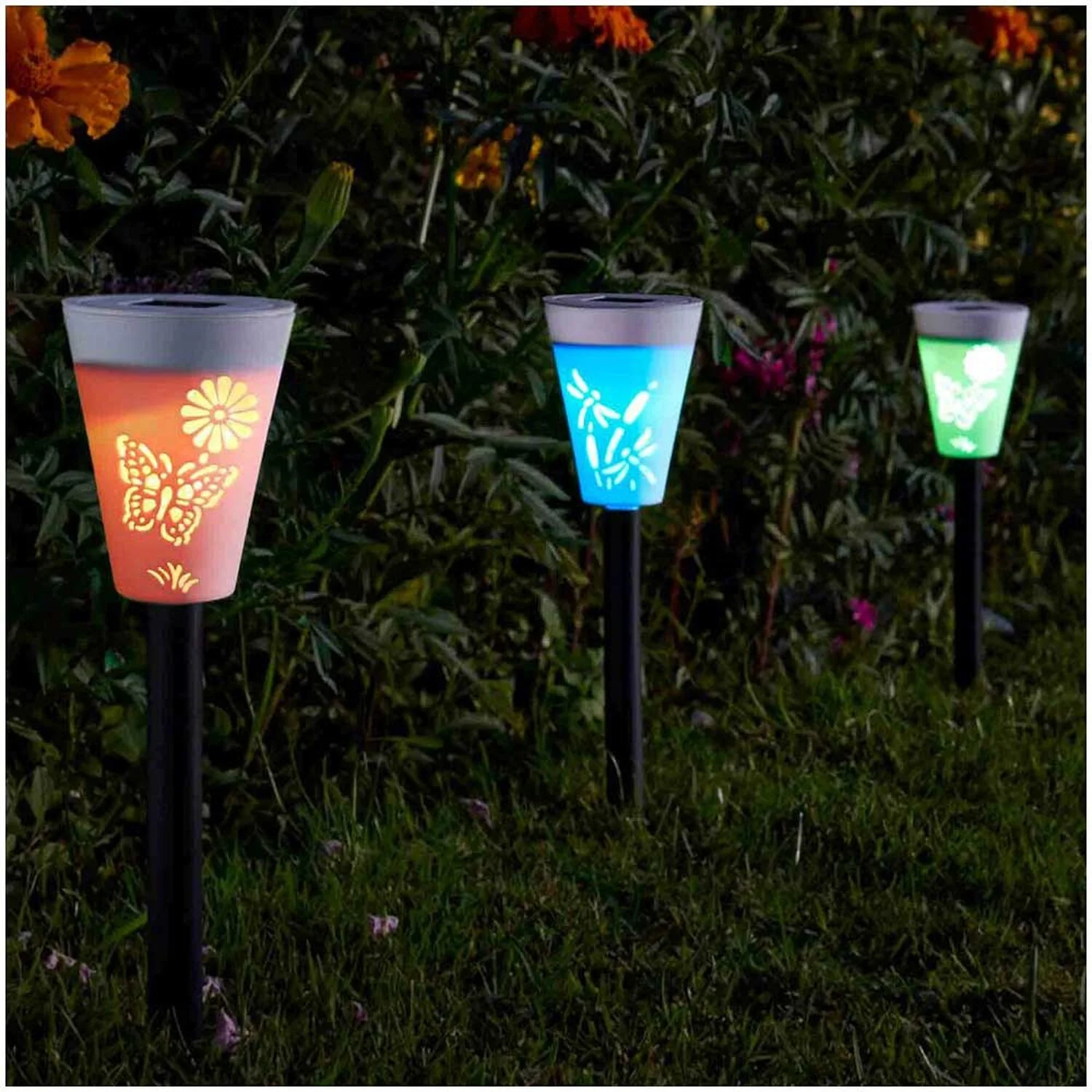 Smart Garden Solarleuchte Silhouette 6er-Set 2 Smart Garden Solarleuchte Silhouette 6er-Set – Bild 2