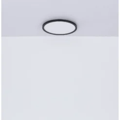 Globo LED-Deckenleuchte Sapana Schwarz Ø 42 Cm / 2'300 Lm 23 Globo LED-Deckenleuchte Sapana Schwarz Ø 42 Cm / 2'300 Lm -Lampen & Leuchten affär 503596 12