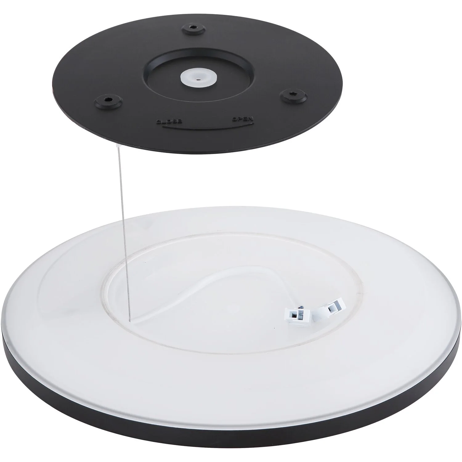 Globo LED-Deckenleuchte Sapana Schwarz Ø 42 Cm / 2'300 Lm 6 Globo LED-Deckenleuchte Sapana Schwarz Ø 42 Cm / 2'300 Lm – Bild 6