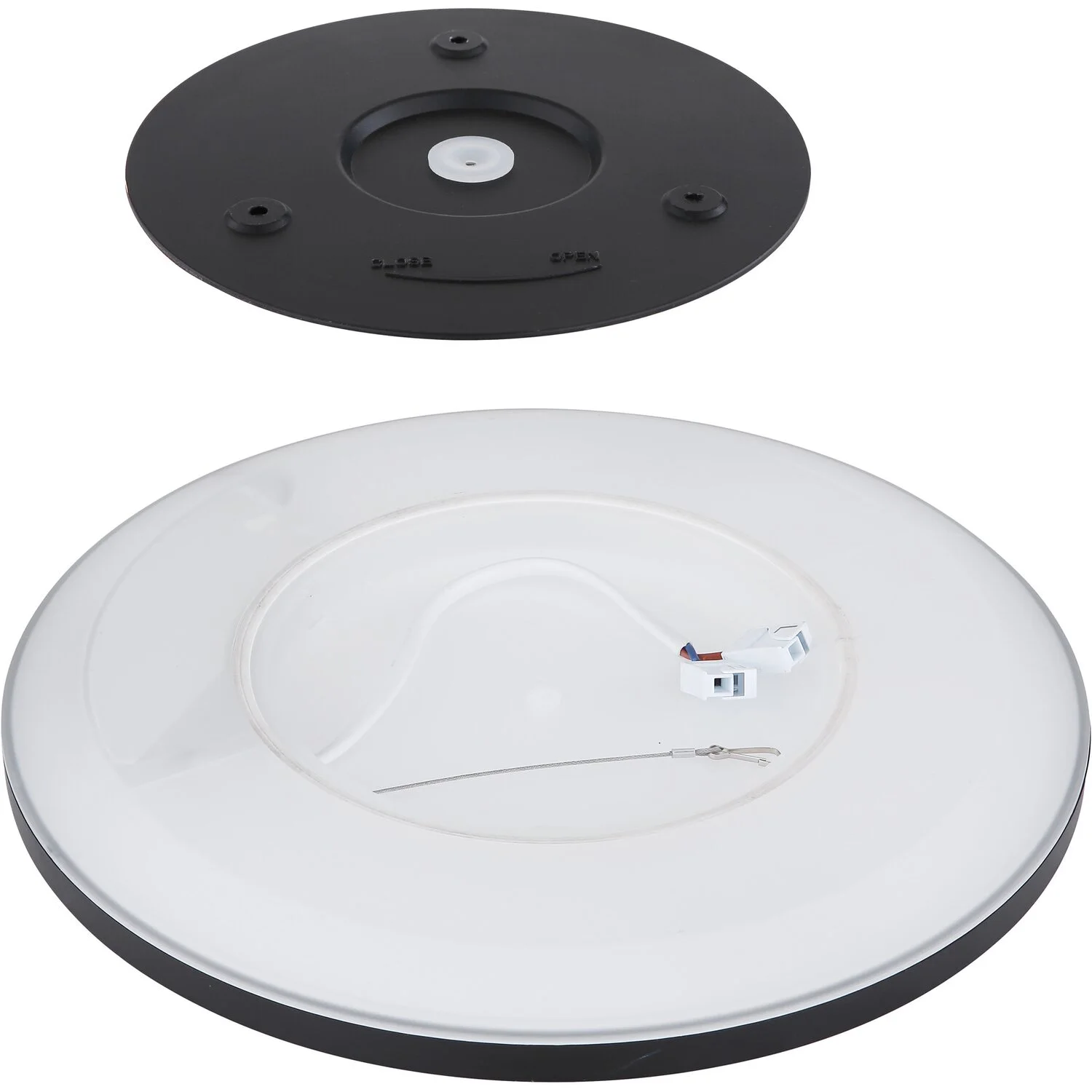 Globo LED-Deckenleuchte Sapana Schwarz Ø 42 Cm / 2'300 Lm 7 Globo LED-Deckenleuchte Sapana Schwarz Ø 42 Cm / 2'300 Lm – Bild 7