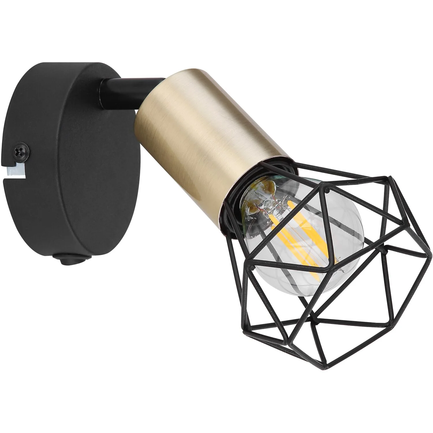 Globo 1er-Spot Xara I E14 Altmessing 2 Globo 1er-Spot Xara I E14 Altmessing – Bild 2