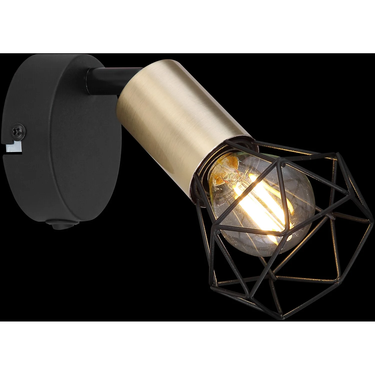 Globo 1er-Spot Xara I E14 Altmessing 4 Globo 1er-Spot Xara I E14 Altmessing – Bild 4