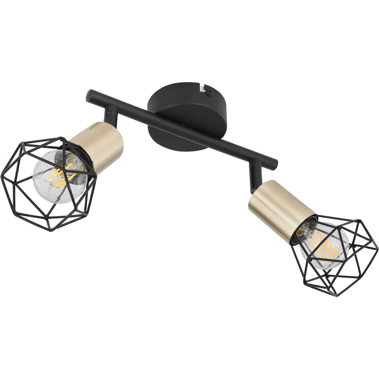 Globo 2er-Spots Xara I 2 X E14 Altmessing 2 Globo 2er-Spots Xara I 2 X E14 Altmessing – Bild 2