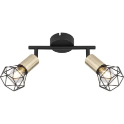 Globo 2er-Spots Xara I 2 X E14 Altmessing 10 Globo 2er-Spots Xara I 2 X E14 Altmessing -Lampen & Leuchten affär 503604 3