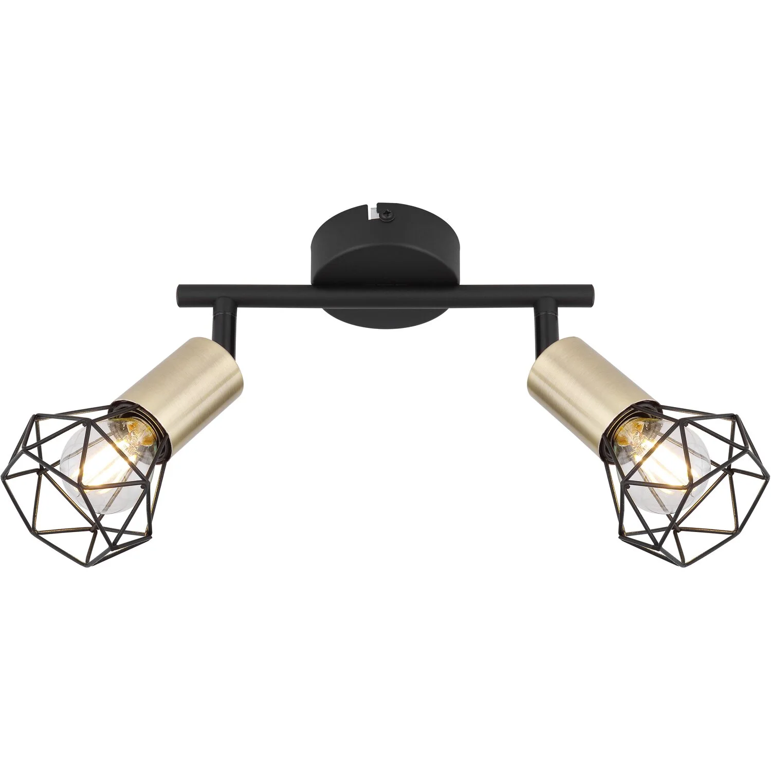 Globo 2er-Spots Xara I 2 X E14 Altmessing 3 Globo 2er-Spots Xara I 2 X E14 Altmessing – Bild 3